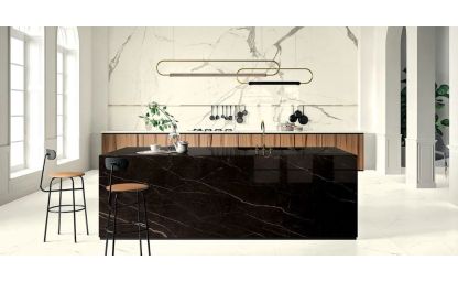 Marble effect stoneware: what are the most elegant colors?