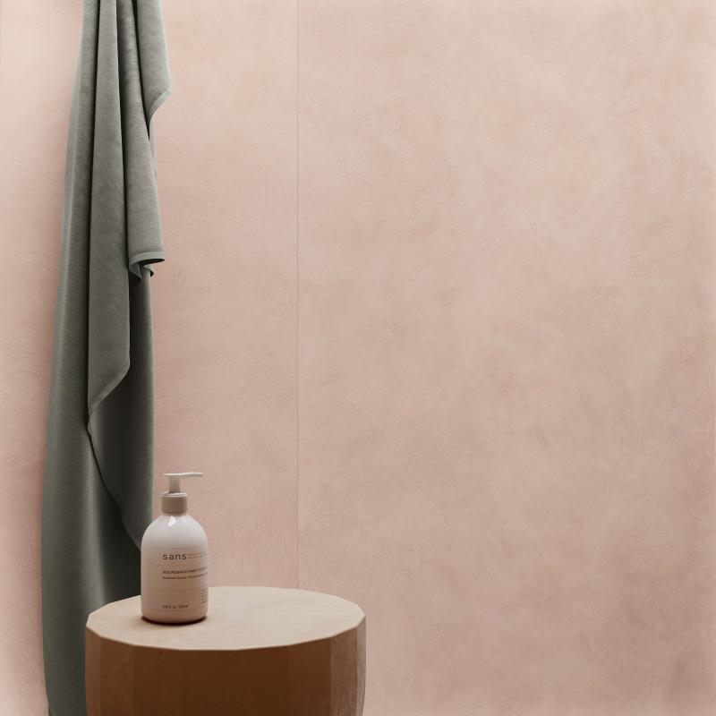 Pink resin-effect porcelain tile 60x120 cm - CS25062