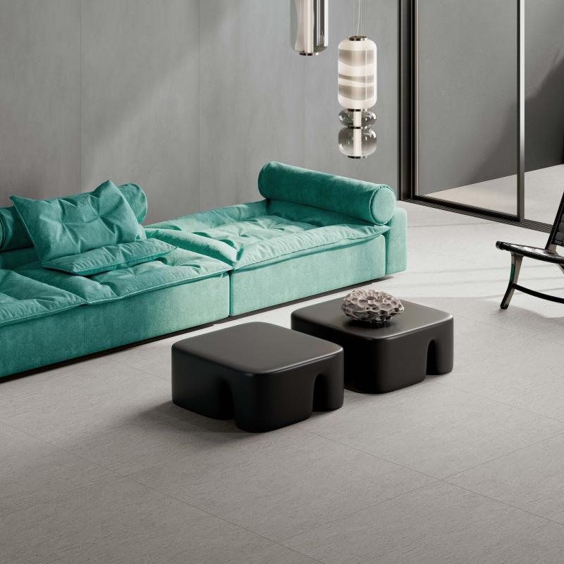 Abk Poetry Stone Reloaded Basaltina Silver Rt 60x60 - PF60017397