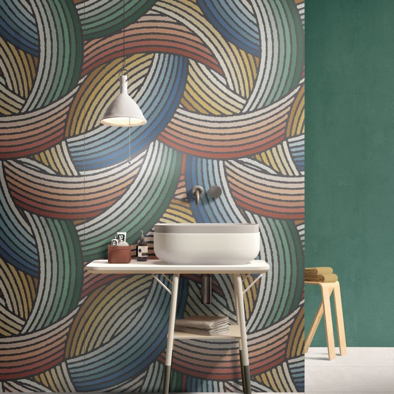 Abk Wide & Style Fl. Rainbow Bosco 120X120 - 60006126