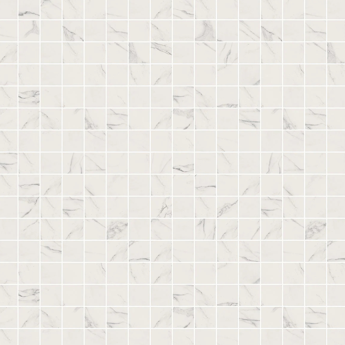 Mosaic Abk Sensi Classic Art Statuario White Lpp R 30X30 - 1SL09253
