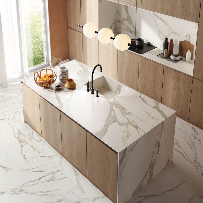 Abk Sensi Signoria Calacatta Michelangelo Lux 60X120 - PF60010364