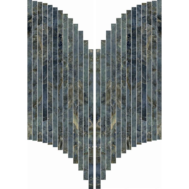 Mosaic Abk Sensi Signoria Ventaglio Labradorite Lpp 28X60 - PF60009153