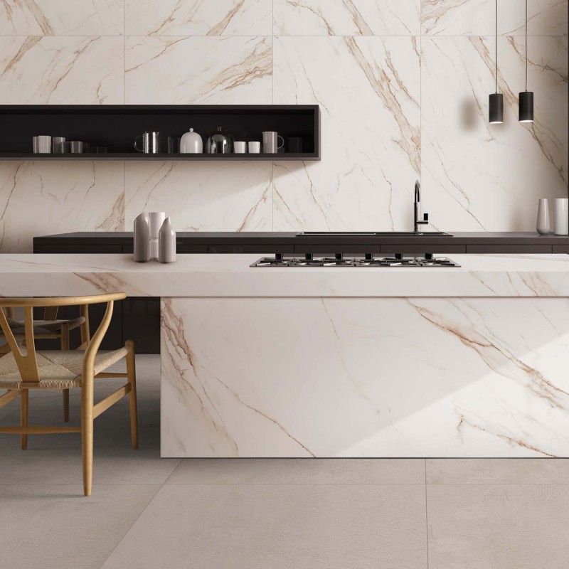 Abk Sensi Up Calacatta Gold Rett 80X80 - PF60000736