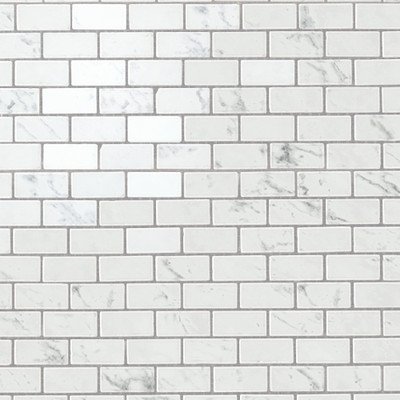Mosaic Atlas Concorde Marvel Stone Carrara Pure Lapp. Burattato 29.8X29.8 - AS34