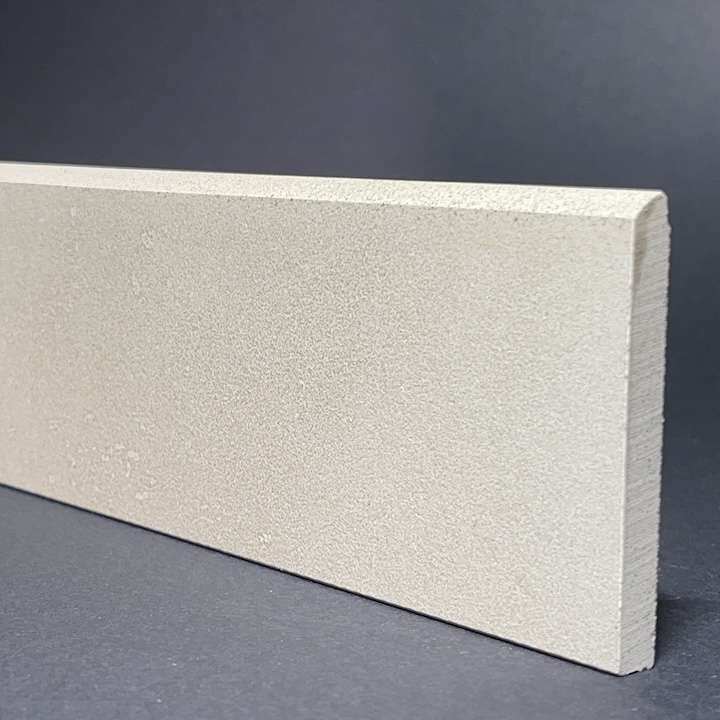 Skirting Board In Taupe Porcelain H.7cm X L.60cm