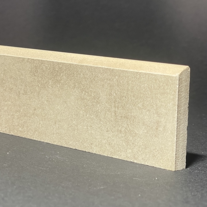 Beige Cement Porcelain Skirting Board H.5.5cm X L.59.5cm