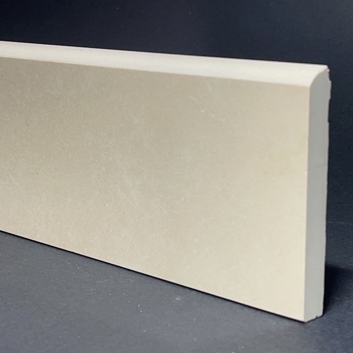 Polished Marfil Porcelain Skirting Board H.9.5cm X L.59.5cm