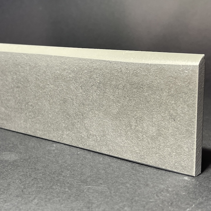 Skirting Board In Black Resin Porcelain H.8cm X L.80cm