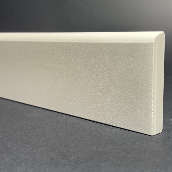 Porcelain Skirting Board Via Montenapoleone H.7.2cm X L.60cm