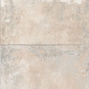 Beige modern industrial concrete-effect porcelain tile 60x120 cm - CS25041