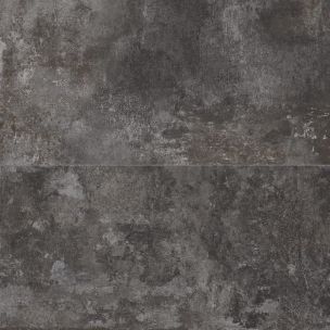 Dark modern industrial concrete-effect porcelain tile 60x120 cm - CS25039