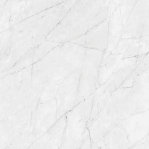 Carrara marble-effect porcelain tile, polished, 120x120 cm - CS25097