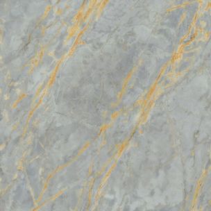 Grey marble-effect porcelain tile with warm veining, polished, 60x120 cm - CS25049