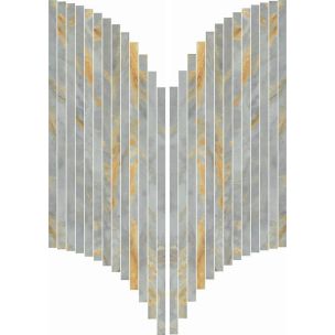 Mosaic Abk Sensi Signoria Ventaglio Grigio Siena Lpp 28X60 - PF60009150