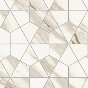 Mosaic Atlas Concorde Marvel Meraviglia Calacatta Bernini Hexagon Lapp. 40.3X46.6 - AJQZ