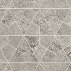 Mosaic Atlas Concorde Marvel Meraviglia Silver Majestic Hexagon Lapp. 40.3X46.6 - AJQ0