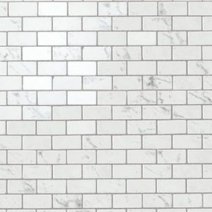 Mosaic Atlas Concorde Marvel Stone Carrara Pure Lapp. Burattato 29.8X29.8 - AS34