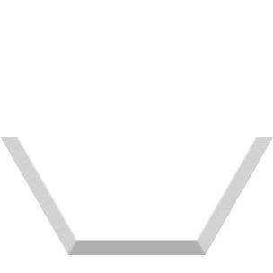 Bardelli Hexa 2D Bianco 15x17 - HE02D17