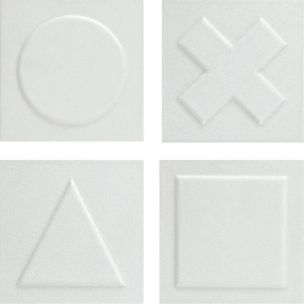Bardelli Play 1 Bianco 12.5x12.5 - PL01012
