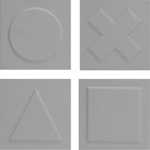 Bardelli Play 3 Grigio 12.5x12.5 - PL03012
