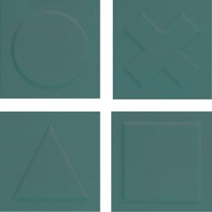 Bardelli Play 7 Verde 12.5x12.5 - PL07012