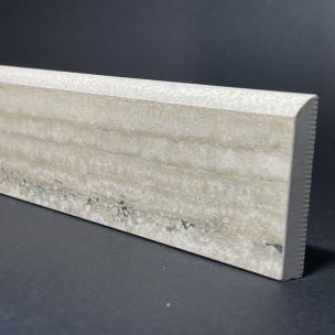 Skirting Board In Travertino Silk Porcelain H.4.5cm X L.89.5cm