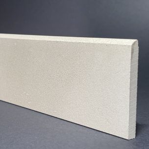 Skirting Board In Taupe Porcelain H.7cm X L.60cm