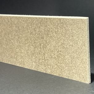 Beige Stone Porcelain Skirting Board H.7cm X L.100cm