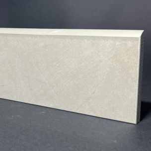 Skirting Board In Glossy White Porcelain H.3.5cm X L.98cm