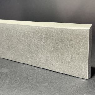 Skirting Board In Black Resin Porcelain H.8cm X L.80cm