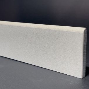 Master White Porcelain Skirting Board H.6cm X L.60cm