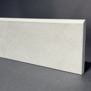 Skirting Board In Gray Resin Porcelain H.8cm X L.80cm