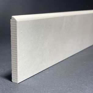 Skirting Board In Polished Resin Porcelain H.8cm X L.80cm