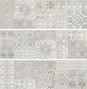Dado Harmony Dado Mix Decoro Rettificato Lucido 25X75 - 303884
