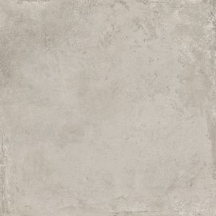 Taupe industrial concrete-effect porcelain floor tile 100x100 cm - CS25108
