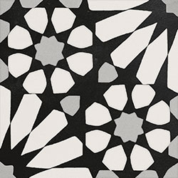 Elios Deco Anthology Etnic B B&W 20X20 - 089D1B2