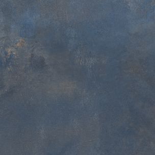 Blue Metallic Cement Effect Porcelain Tile 60X60 - EMBE526
