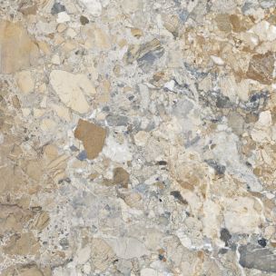 Polished Ocean Beige Marble Effect Porcelain Tile 60X120 - EWAA203