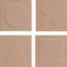 Bardelli Play 4 Beige 12.5x12.5 - PL04012