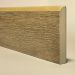 Walnut Wood Porcelain Skirting Board H.8cm X L.119.5cm