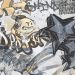 White Graffiti Decorated Porcelain Stoneware Cladding Rt 60x120 - EGWE1706