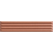 La Fabbrica Ava Up Cannettato Avana Glossy 5X25 - 192135