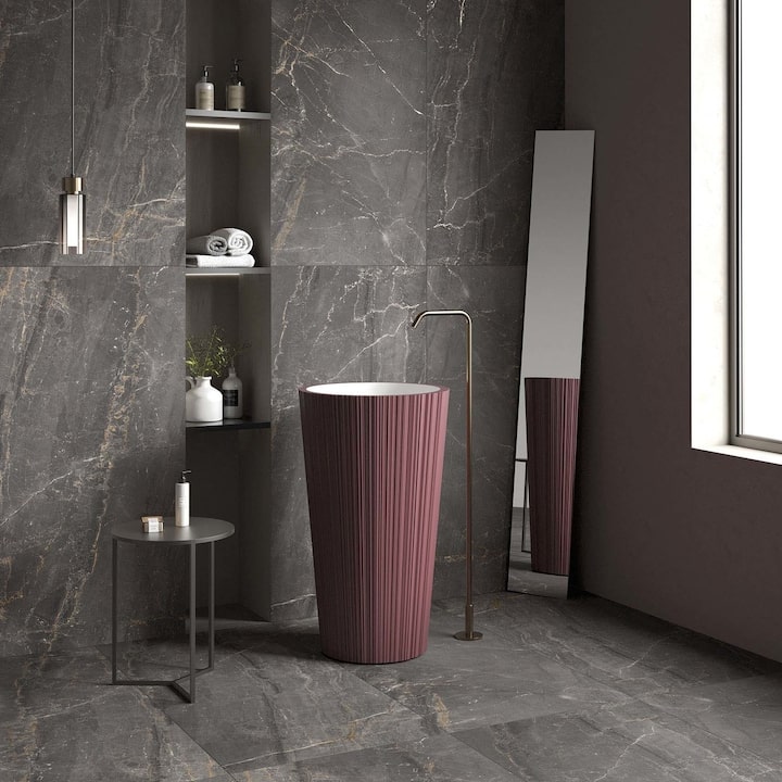 Dado Charme Black 60X60 Rett - 304043