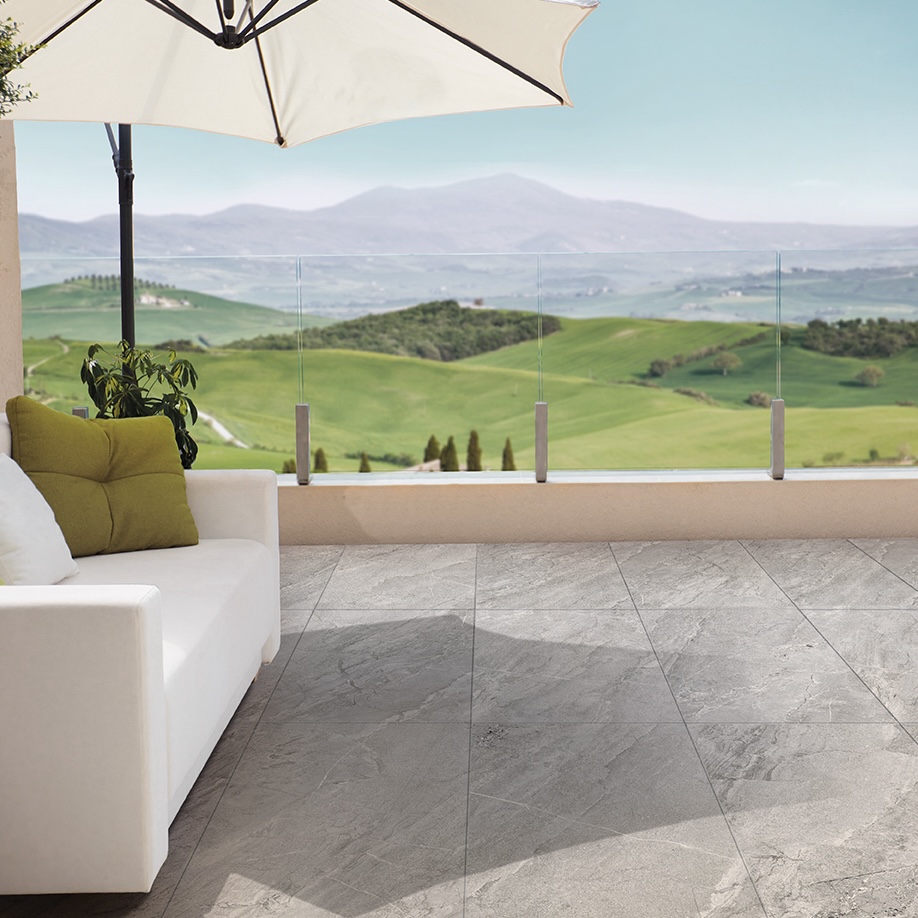 Jerusalem Stone Effect Porcelain Stone Tiles Gray 20mm R11 60X120 - EAGY975