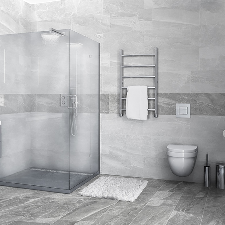 Matt White Sandstone Effect Porcelain Tile 60X120 - ECWE221