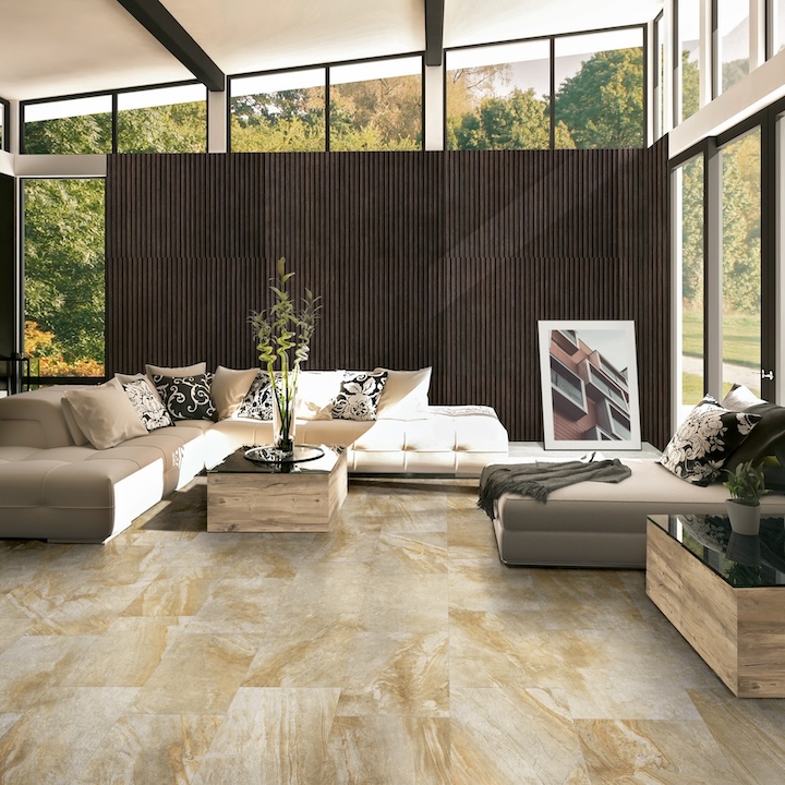 Natural Beige Ancient Stone Effect Porcelain Tile 30.8X61.5 - EFGD1045