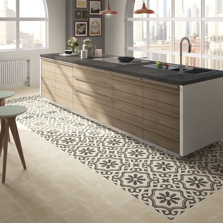 Elios D_Esign Evo Decoro Palazzo Ducale B&W Sogg.D 20X20 - 079D60D