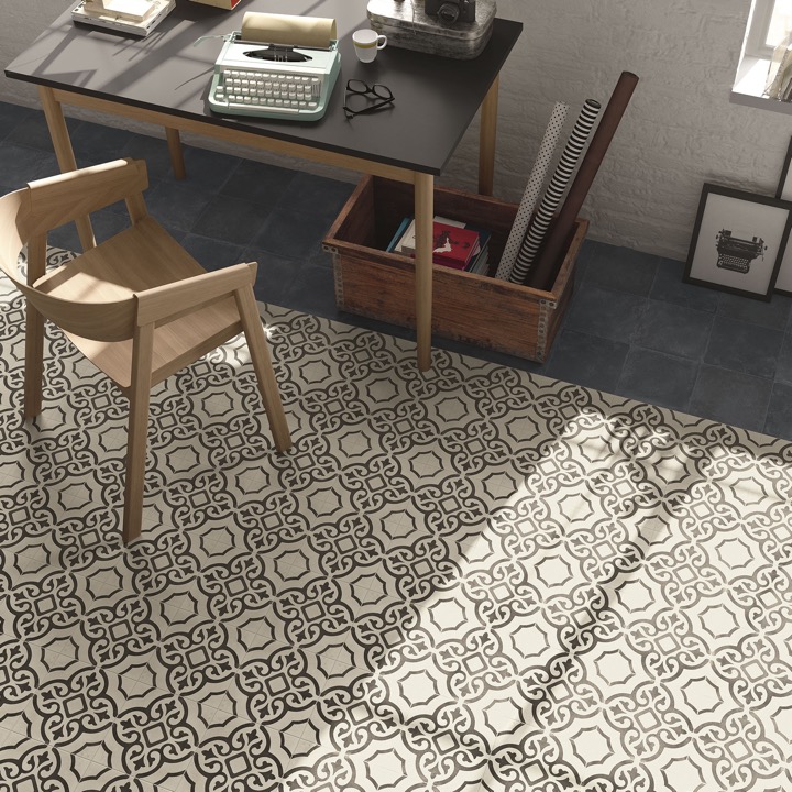 Elios D_Esign Evo Decoro Palazzo Ducale B&W Sogg.Z 20X20 - 079D60Z