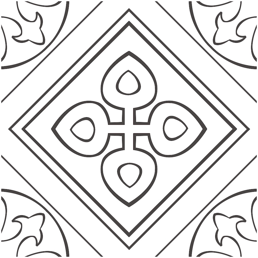 Elios Twist Classic White 20X20 - 00T2001
